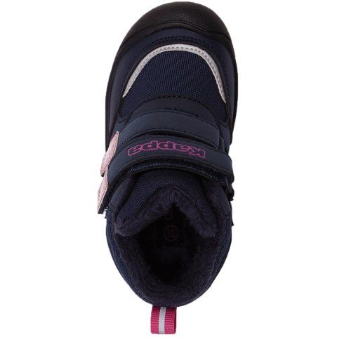 Kappa Buty dla dzieci Kappa Flake Tex granatowo-różowe 280021M 6722 Kappa Buty dla dzieci Kappa Flake Tex granatowo-różowe 280021M 6722