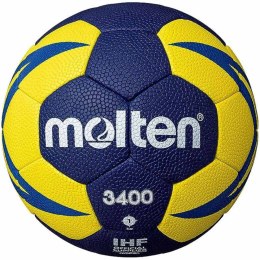 Molten Piłka ręczna Molten H1X3400 NB granatowo-żółta