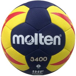 Molten Piłka ręczna Molten H2X3400 NR granatowo-żółto-czerwona