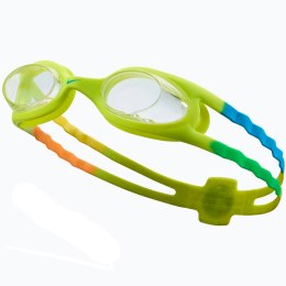 Nike Okulary pływackie Nike Os Easy-Fit Junior zielone NESSB166-312