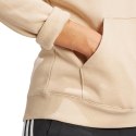 Adidas Bluza damska adidas Essentials Big Logo Regular Fleece Hoodie beżowa IR9330