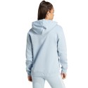 Adidas Bluza damska adidas Essentials Big Logo Regular Fleece Hoodie błękitna IR9329