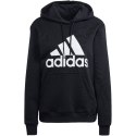 Adidas Bluza damska adidas Essentials Big Logo Regular Fleece czarna HZ2984