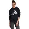 Adidas Bluza damska adidas Essentials Big Logo Regular Fleece czarna HZ2984