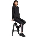 Adidas Bluza damska adidas Essentials Linear Full-Zip French Terry Hoodie czarna IS2072