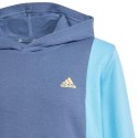 Adidas Bluza dla dzieci adidas CB FT HD niebiesko-żółta IS2689