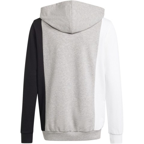 Adidas Bluza dla dzieci adidas CB FT HD szaro-biało-czarna IP0386 Adidas Bluza dla dzieci adidas CB FT HD szaro-biało-czarna IP0386