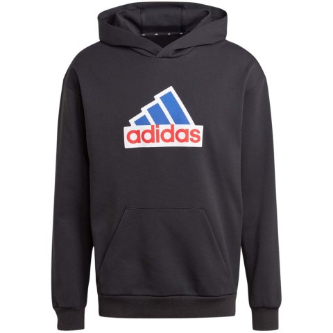 Adidas Bluza męska adidas FI BOS HD OLY czarna IS3233