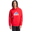 Adidas Bluza męska adidas FI BOS HD OLY czerwona IS8338