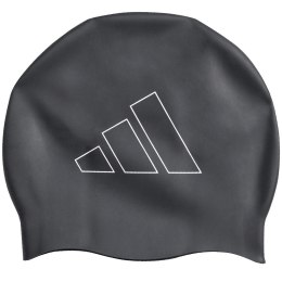 Adidas Czepek pływacki adidas Logo Swim czarny IA8305