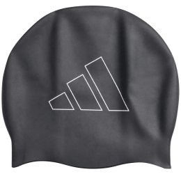 Adidas Czepek pływacki adidas Logo Swim czarny IA8305