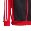 Adidas Dres dla dzieci adidas Essentials 3-Stripes Tiberio Track Suit czerwono-czarny IJ7083