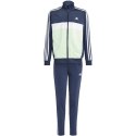 Adidas Dres dla dzieci adidas Essentials 3-Stripes Tiberio Track Suit granatowo-zielony IV5307