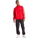 Adidas Dres męski adidas 3-Stripes Woven Track Suit czewono-czarny IR8199