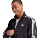 Adidas Dres męski adidas Basic 3-Stripes Fleece czarny IJ6067