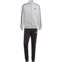 Adidas Dres męski adidas Basic 3-Stripes Fleece szaro-czarny IA3073