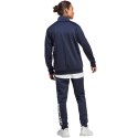 Adidas Dres męski adidas Linear Logo Tricot Track Suit granatowy HZ2219