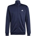 Adidas Dres męski adidas Linear Logo Tricot Track Suit granatowy HZ2219