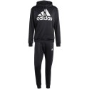 Adidas Dres męski adidas Terry Hooded Tracksuit czarny IP1610