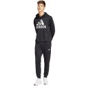 Adidas Dres męski adidas Terry Hooded Tracksuit czarny IP1610