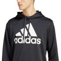 Adidas Dres męski adidas Terry Hooded Tracksuit czarny IP1610