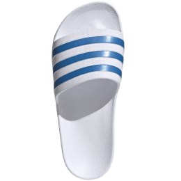 Adidas Klapki adidas Adilette Aqua Slides biało-niebieskie HP6295
