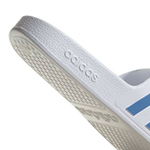 Adidas Klapki adidas Adilette Aqua Slides biało-niebieskie HP6295 Adidas Klapki adidas Adilette Aqua Slides biało-niebieskie HP6295