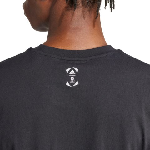 Adidas Koszulka męska adidas Euro24 czarna IT9291 Adidas Koszulka męska adidas Euro24 czarna IT9291