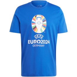 Adidas Koszulka męska adidas Euro24 niebieska IT9293
