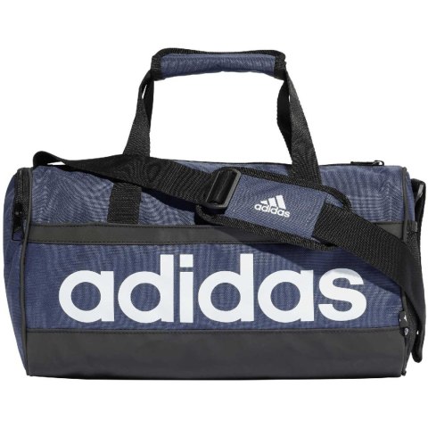 Adidas Torba adidas Essentials Linear Duffel Bag Extra Small granatowa HR5346