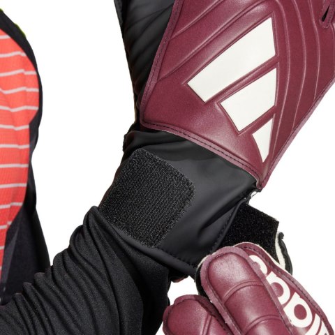 Adidas teamwear Rękawice bramkarskie adidas Copa Club bordowe IQ4017 Adidas teamwear Rękawice bramkarskie adidas Copa Club bordowe IQ4017