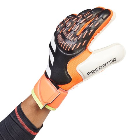 Adidas teamwear Rękawice bramkarskie adidas Predator Glove Match Fingersave IQ4037 Adidas teamwear Rękawice bramkarskie adidas Predator Glove Match Fingersave IQ4037