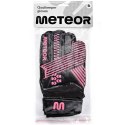 Meteor Rękawice bramkarskie Meteor Catch czarno-różowe 16590-16591-16592