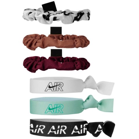 Nike Gumki do włosów Nike Ponytail Holders 6 szt. N1003666912OS