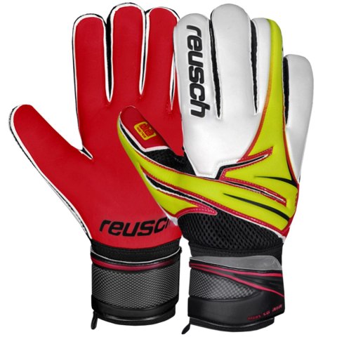 Reusch Rękawice bramkarskie Reusch Argos SG Air czerwono-żółte 3370812 516