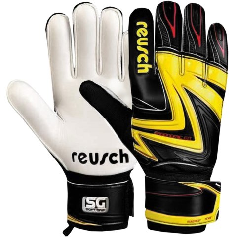 Reusch Rękawice bramkarskie Reusch Magno SG Air czarno-żółte 3070807 210