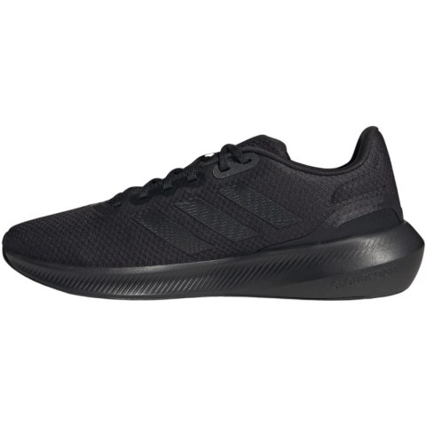 Adidas Buty męskie adidas Runfalcon 3.0 Wide czarne HP6649 Adidas Buty męskie adidas Runfalcon 3.0 Wide czarne HP6649