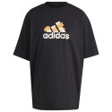 Adidas Koszulka damska adidas Flower Pack Badge of Sport czarna IR5896