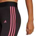 Adidas Legginsy damskie adidas Loungewear Essentials 3-Stripes czarne IA7192