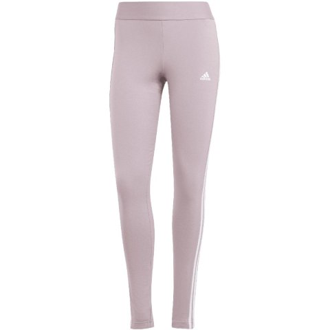 Adidas Legginsy damskie adidas Loungewear Essentials 3-Stripes różowe IR5347