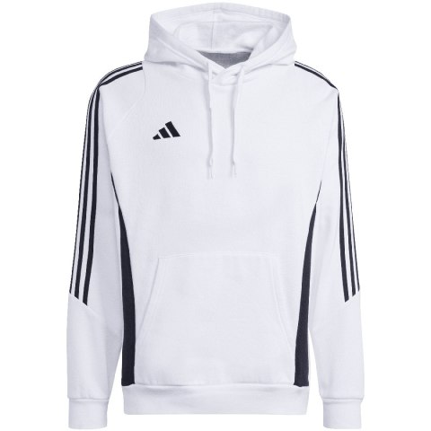 Adidas teamwear Bluza męska adidas Tiro 24 Sweat Hooded biała IR7547