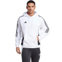 Adidas teamwear Bluza męska adidas Tiro 24 Sweat Hooded biała IR7547