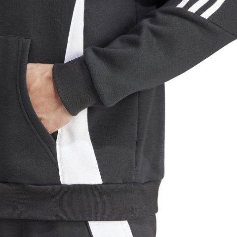 Adidas teamwear Bluza męska adidas Tiro 24 Sweat Hooded czarna IJ7673 Adidas teamwear Bluza męska adidas Tiro 24 Sweat Hooded czarna IJ7673
