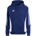 Adidas teamwear Bluza męska adidas Tiro 24 Sweat Hooded niebieska IR7546