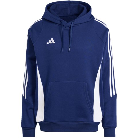 Adidas teamwear Bluza męska adidas Tiro 24 Sweat Hooded niebieska IR7546 Adidas teamwear Bluza męska adidas Tiro 24 Sweat Hooded niebieska IR7546