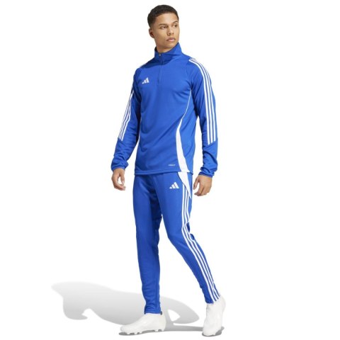 Adidas teamwear Bluza męska adidas Tiro 24 Training Top niebiesko-biała IS1042 Adidas teamwear Bluza męska adidas Tiro 24 Training Top niebiesko-biała IS1042