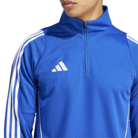 Adidas teamwear Bluza męska adidas Tiro 24 Training Top niebiesko-biała IS1042 Adidas teamwear Bluza męska adidas Tiro 24 Training Top niebiesko-biała IS1042