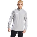 Adidas teamwear Bluza męska adidas Tiro 24 Training Top szaro-biała IS1041