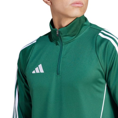 Adidas teamwear Bluza męska adidas Tiro 24 Training Top zielono-biała IS1040 Adidas teamwear Bluza męska adidas Tiro 24 Training Top zielono-biała IS1040