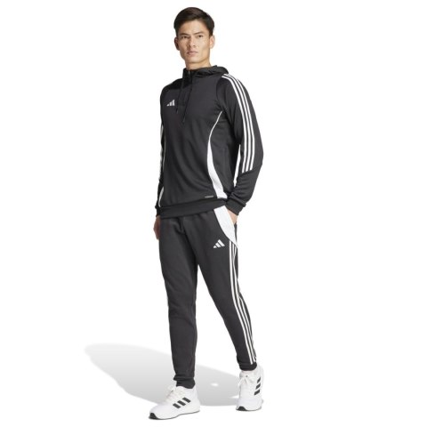 Adidas teamwear Spodnie męskie adidas Tiro 24 Sweat czarno-białe IP1976 Adidas teamwear Spodnie męskie adidas Tiro 24 Sweat czarno-białe IP1976